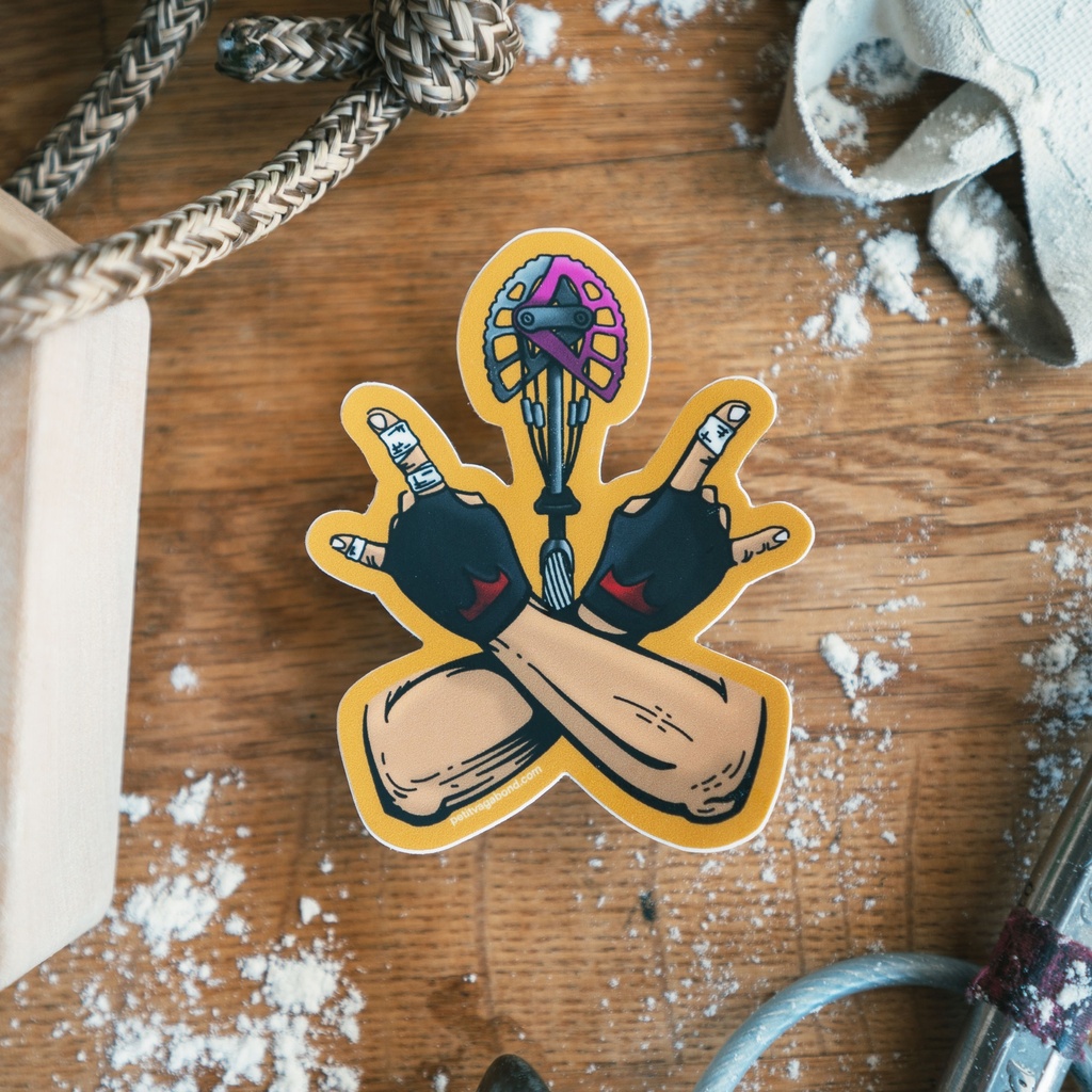 Trad Climb - Sticker